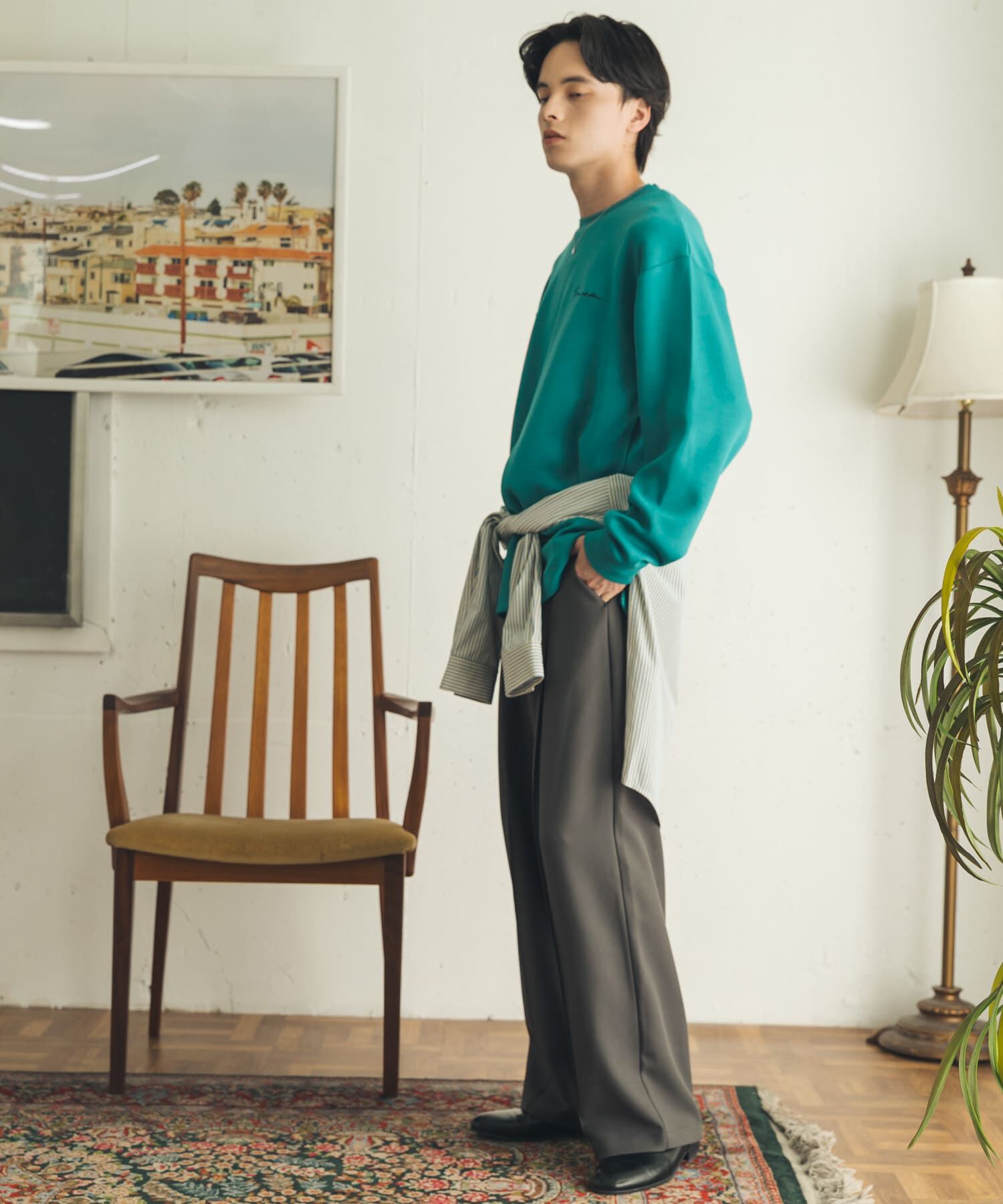 SENSE OF PLACE by URBAN RESEARCH「『ｲｰｼﾞｰｹｱ/吸水速乾』ｼｼｭｳﾀﾞﾝﾎﾞｰﾙﾎﾟﾝﾁﾛﾝｸﾞｽ」|Tシャツ・カットソー|