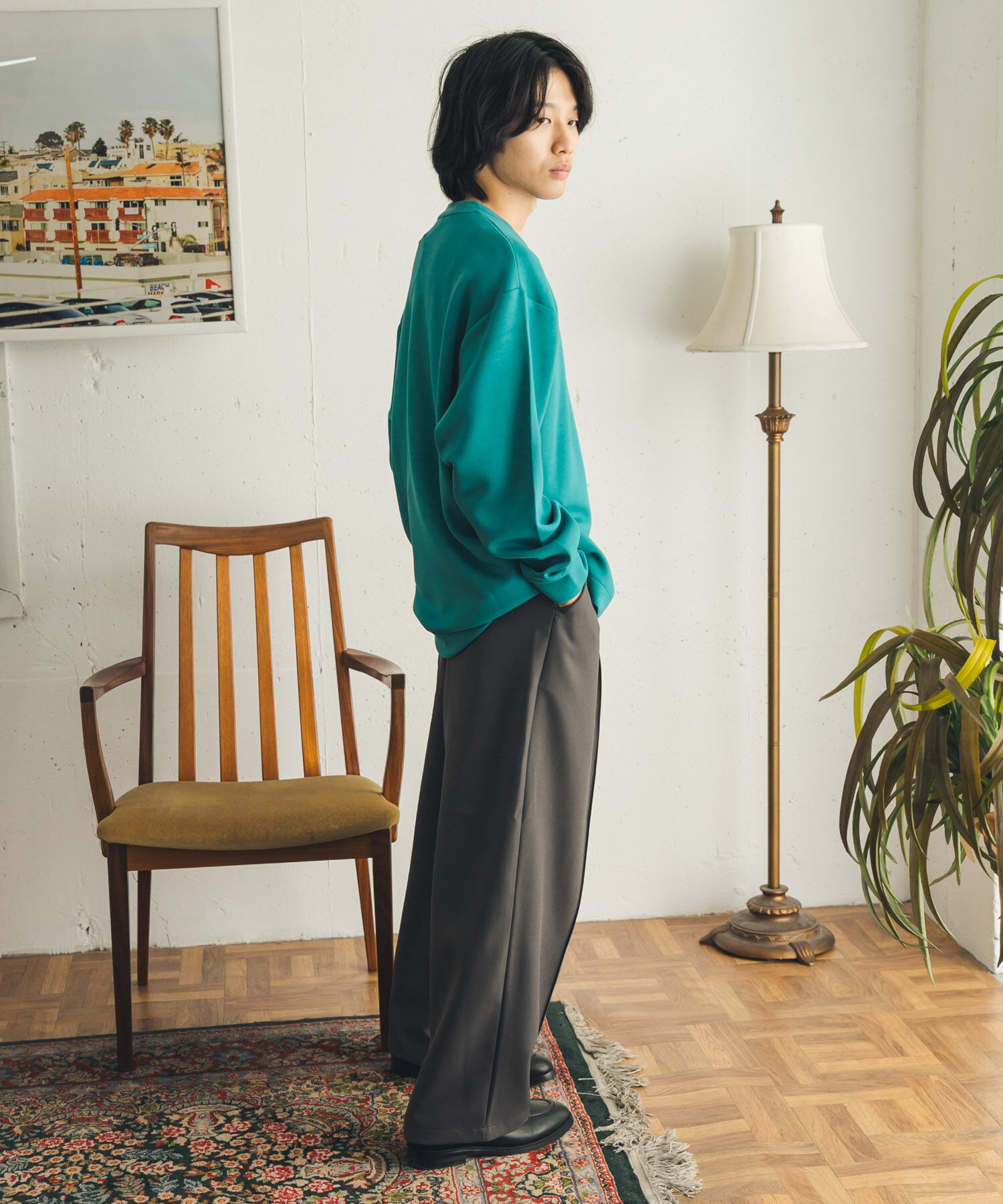 SENSE OF PLACE by URBAN RESEARCH「『ｲｰｼﾞｰｹｱ/吸水速乾』ｼｼｭｳﾀﾞﾝﾎﾞｰﾙﾎﾟﾝﾁﾛﾝｸﾞｽ」|Tシャツ・カットソー|