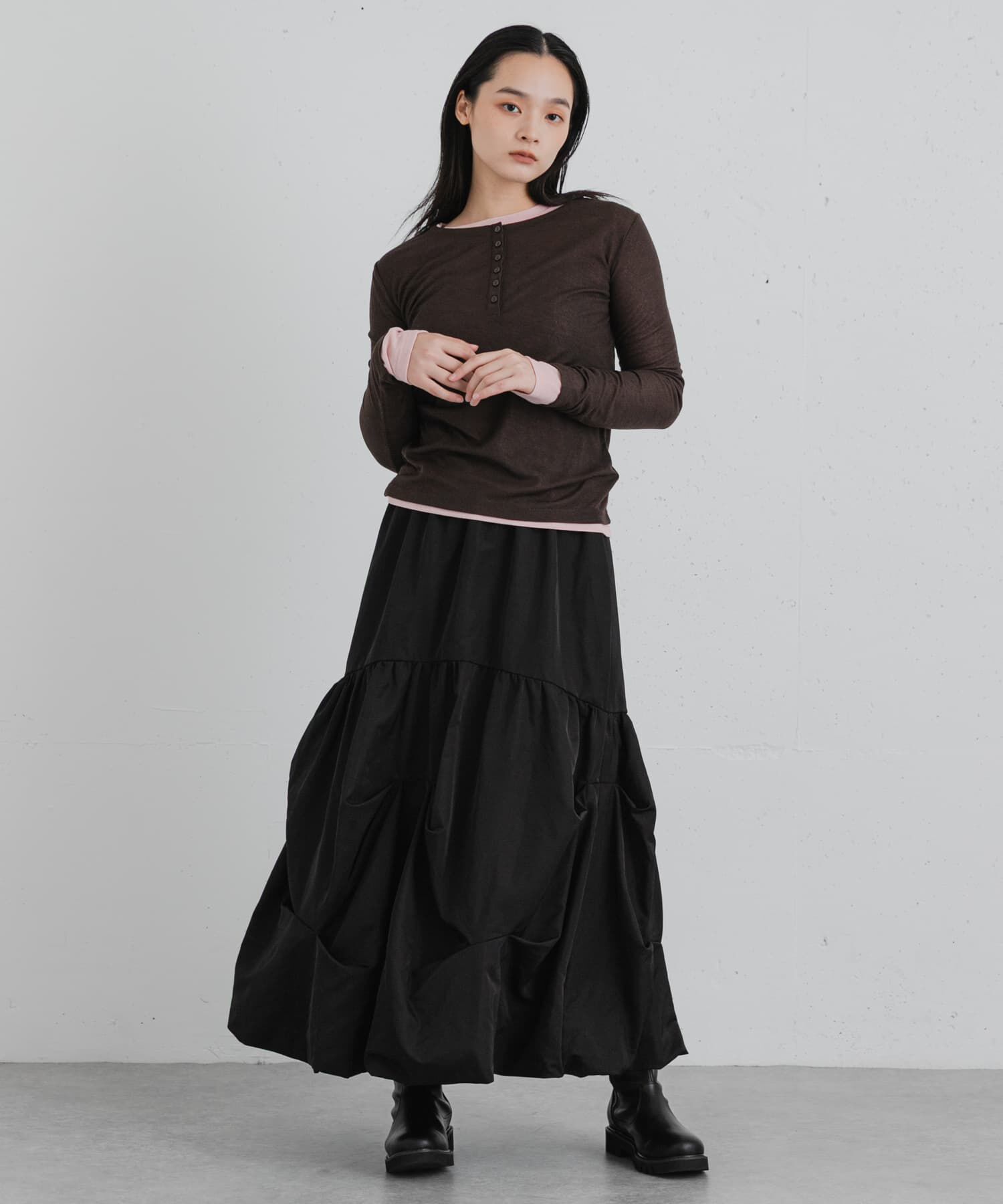 SENSE OF PLACE by URBAN RESEARCH「タックバルーンスカート」|スカート|