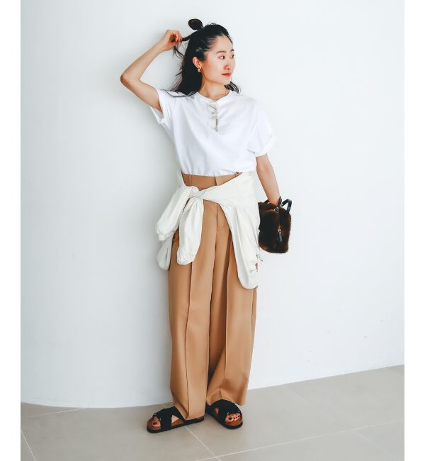  「komatsu.サスペンダーカーブパンツ」|その他|