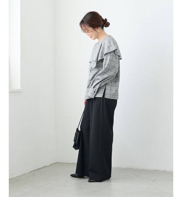  「【吸湿/発熱】裏起毛ツータックパンツ」|その他|
