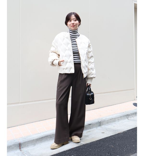  「【吸湿/発熱】裏起毛ツータックパンツ」|その他|