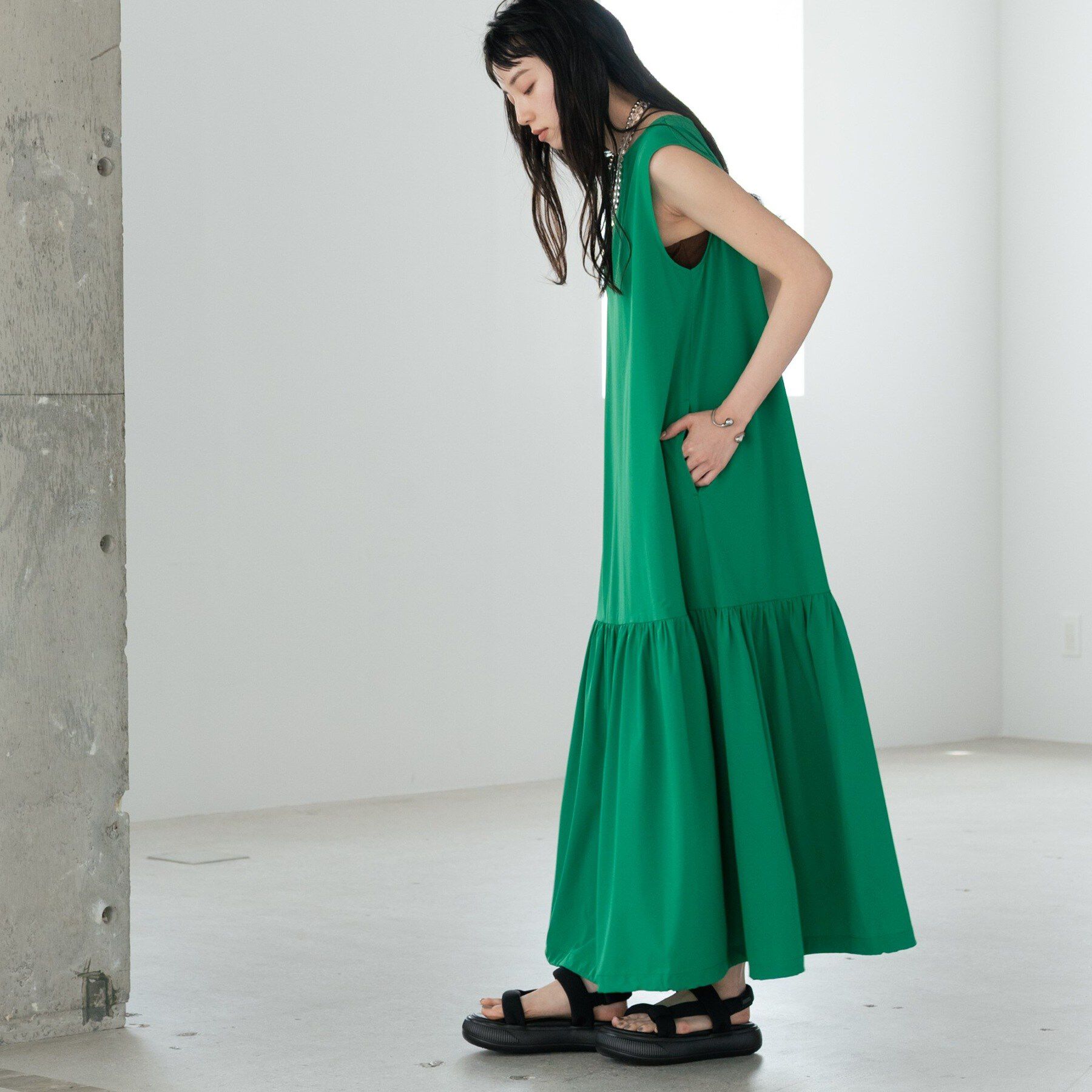 GALLEST「2WAYスキッパーワンピース【再入荷／接触冷感】」|ワンピース|