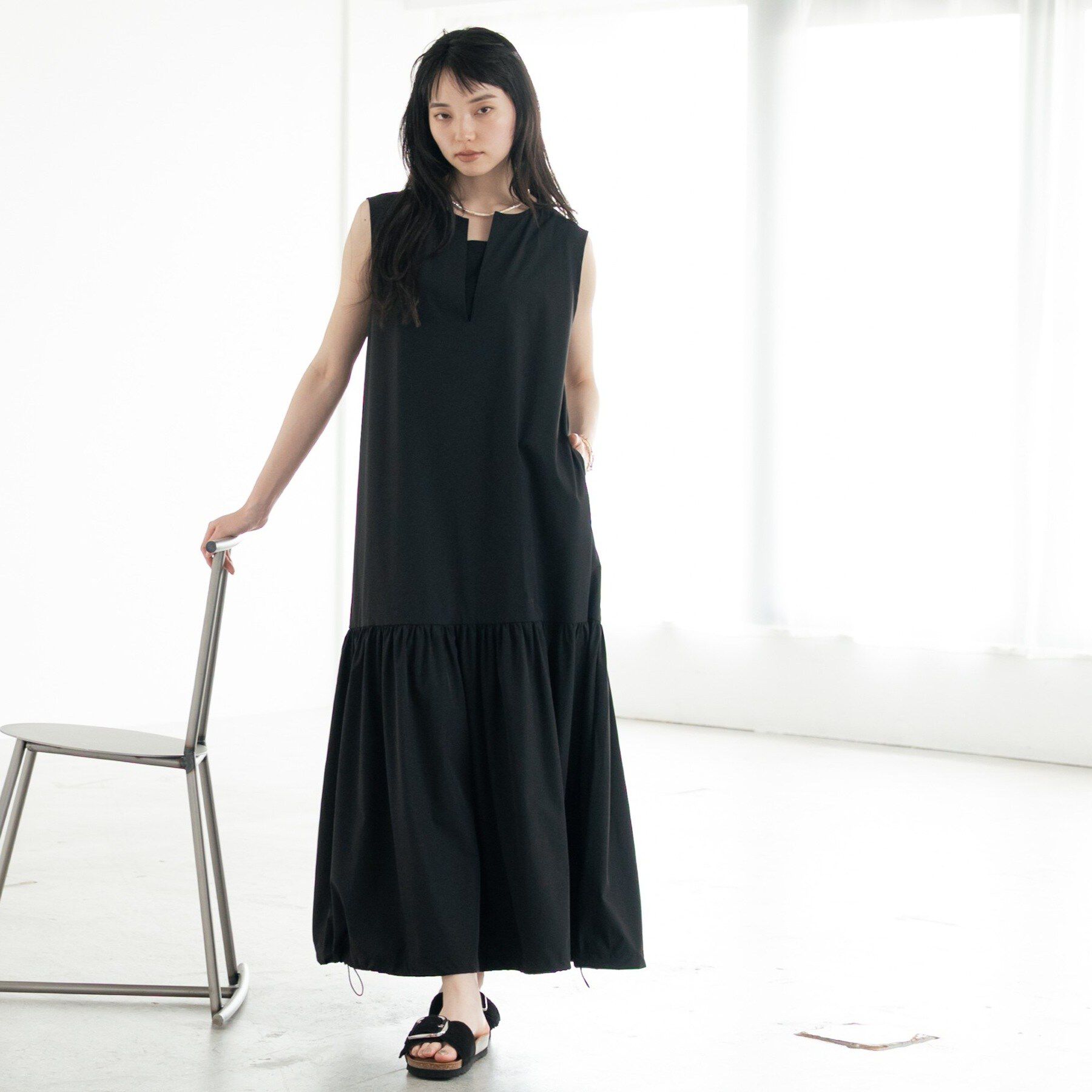 GALLEST「2WAYスキッパーワンピース【再入荷／接触冷感】」|ワンピース|