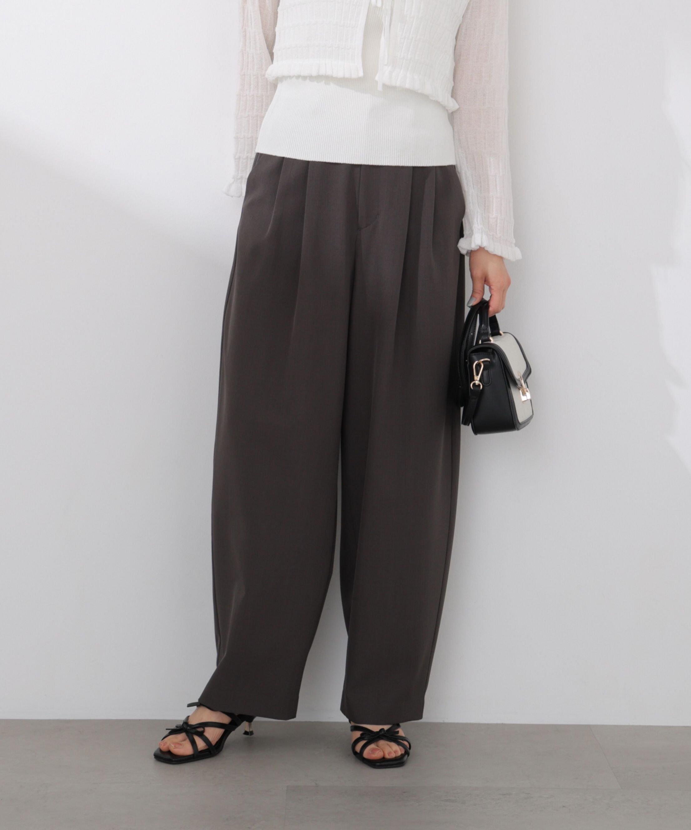 PROPORTION BODY DRESSING「〈a/mie〉バレルパンツ 26SS」|その他|