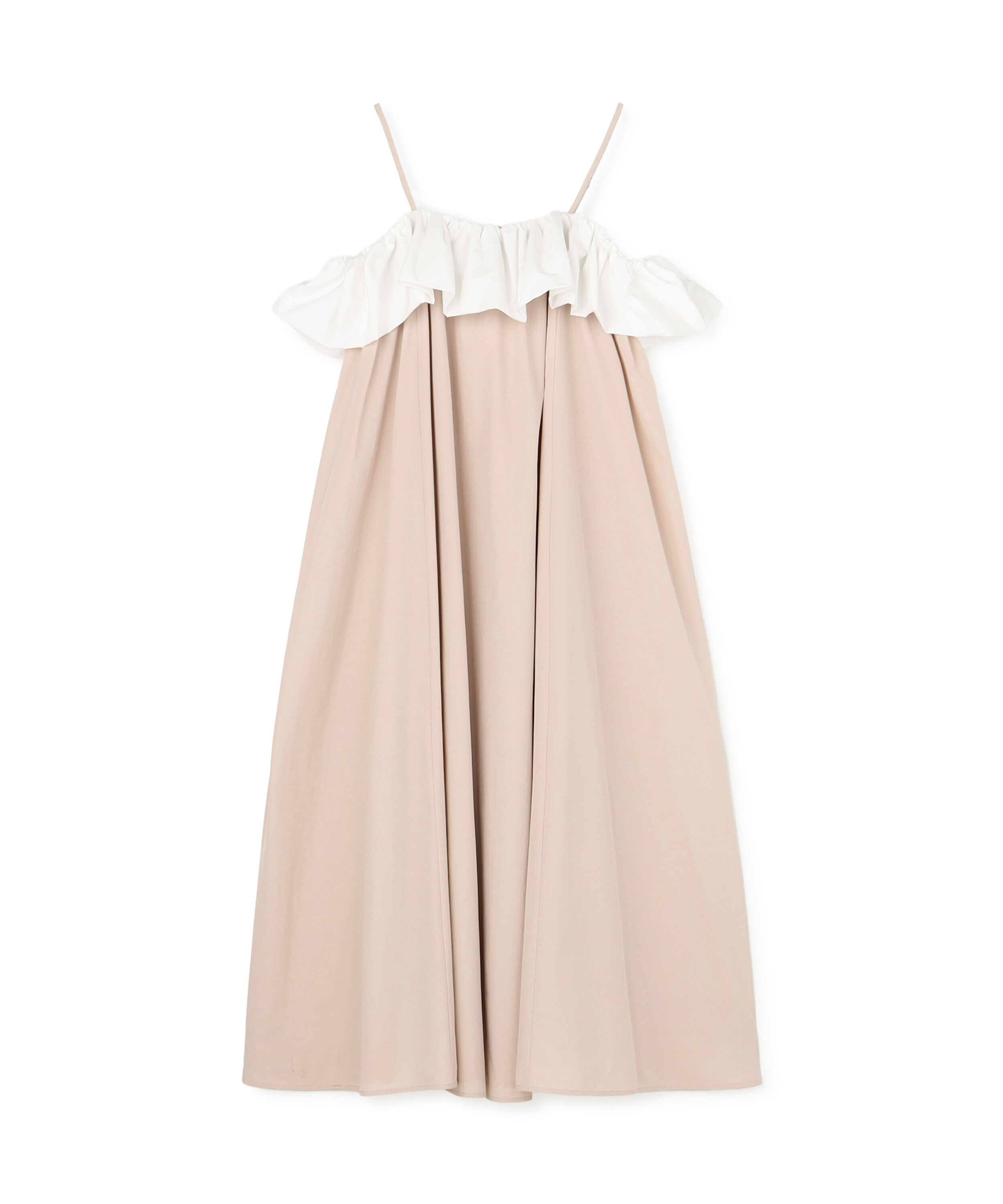PROPORTION BODY DRESSING「＜EDIT COLOGNE＞バルーンオフショルキャミワンピース」|ワンピース|