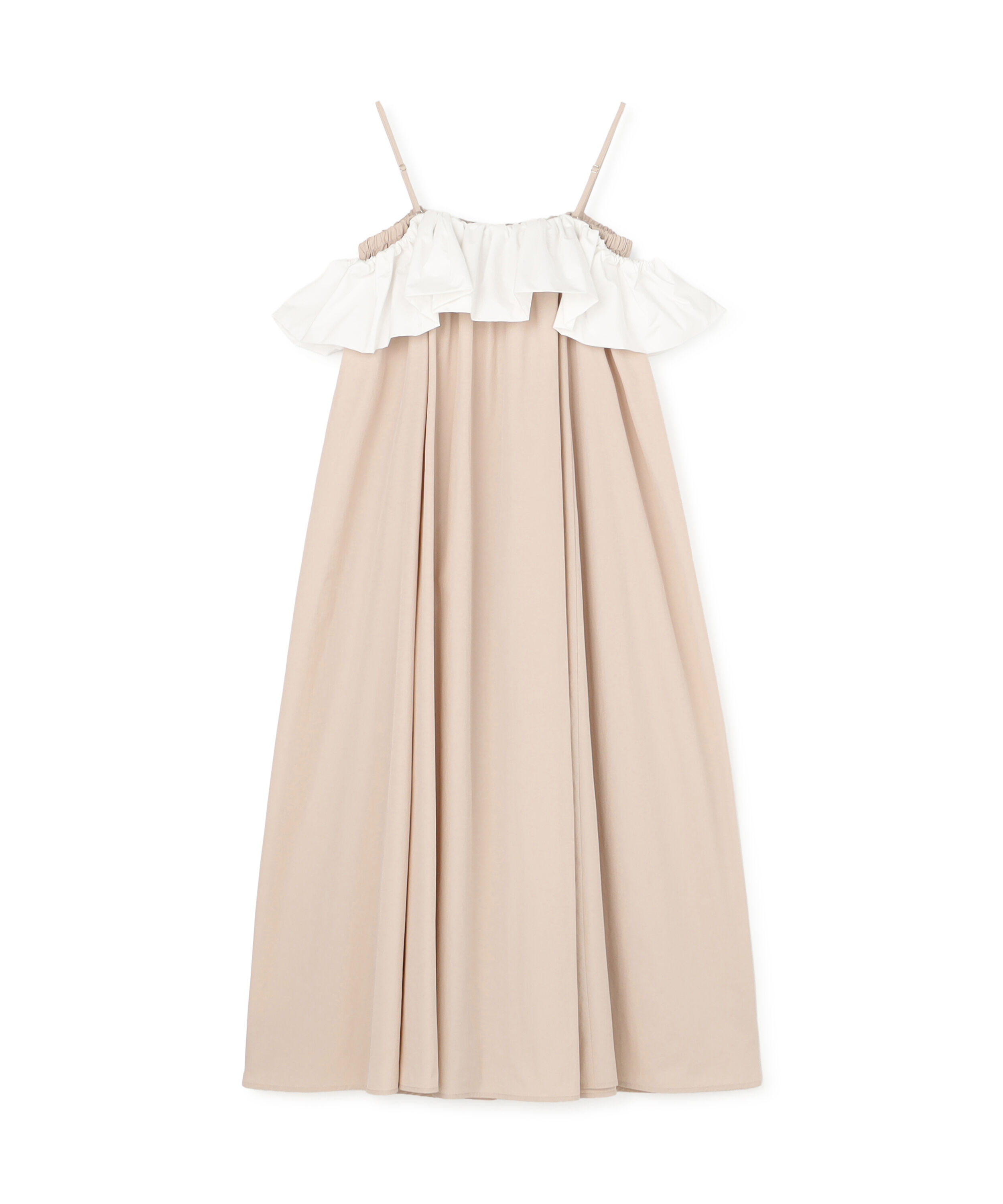 PROPORTION BODY DRESSING「＜EDIT COLOGNE＞バルーンオフショルキャミワンピース」|ワンピース|
