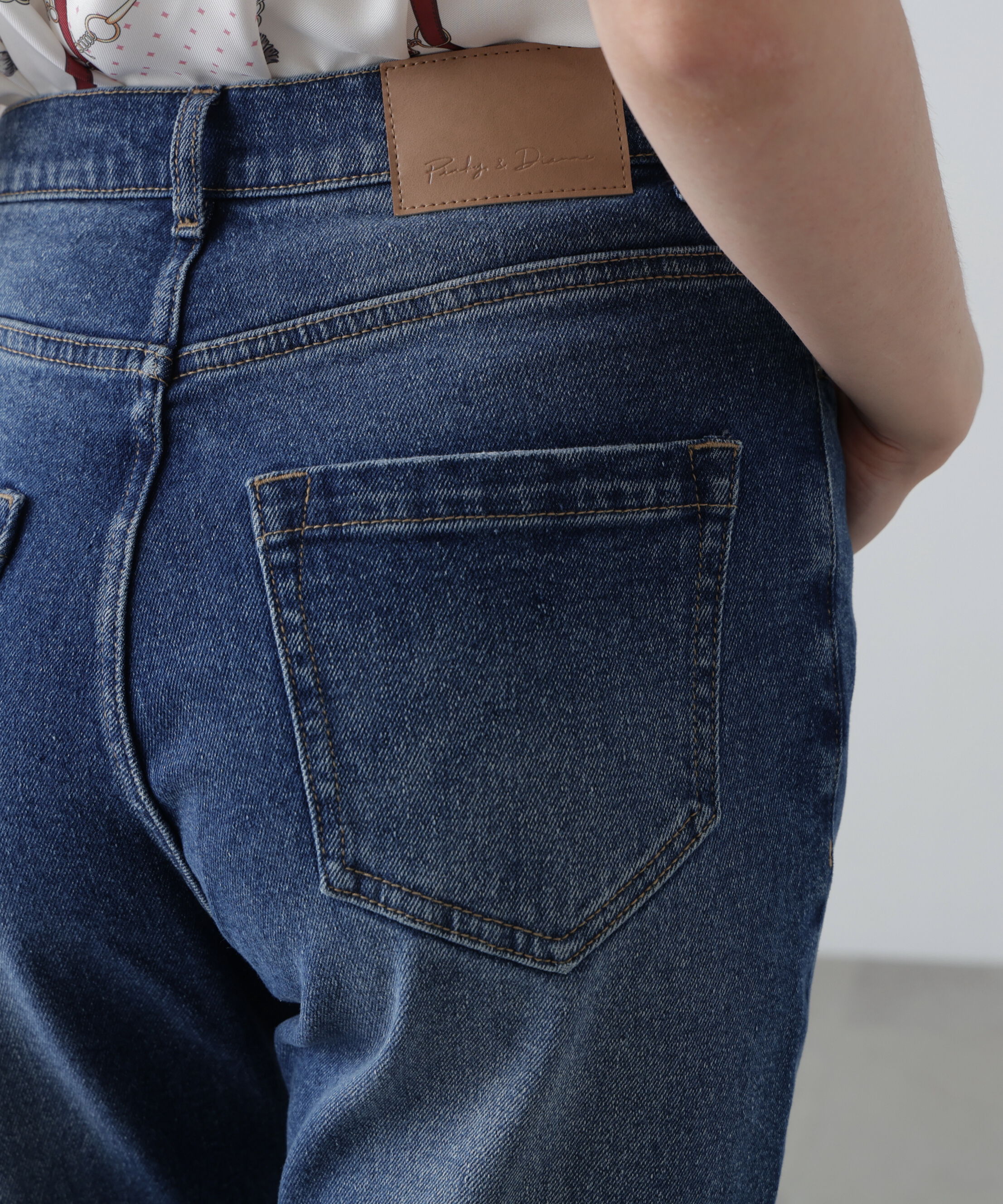  「セミワイドデニムパンツ」|その他|