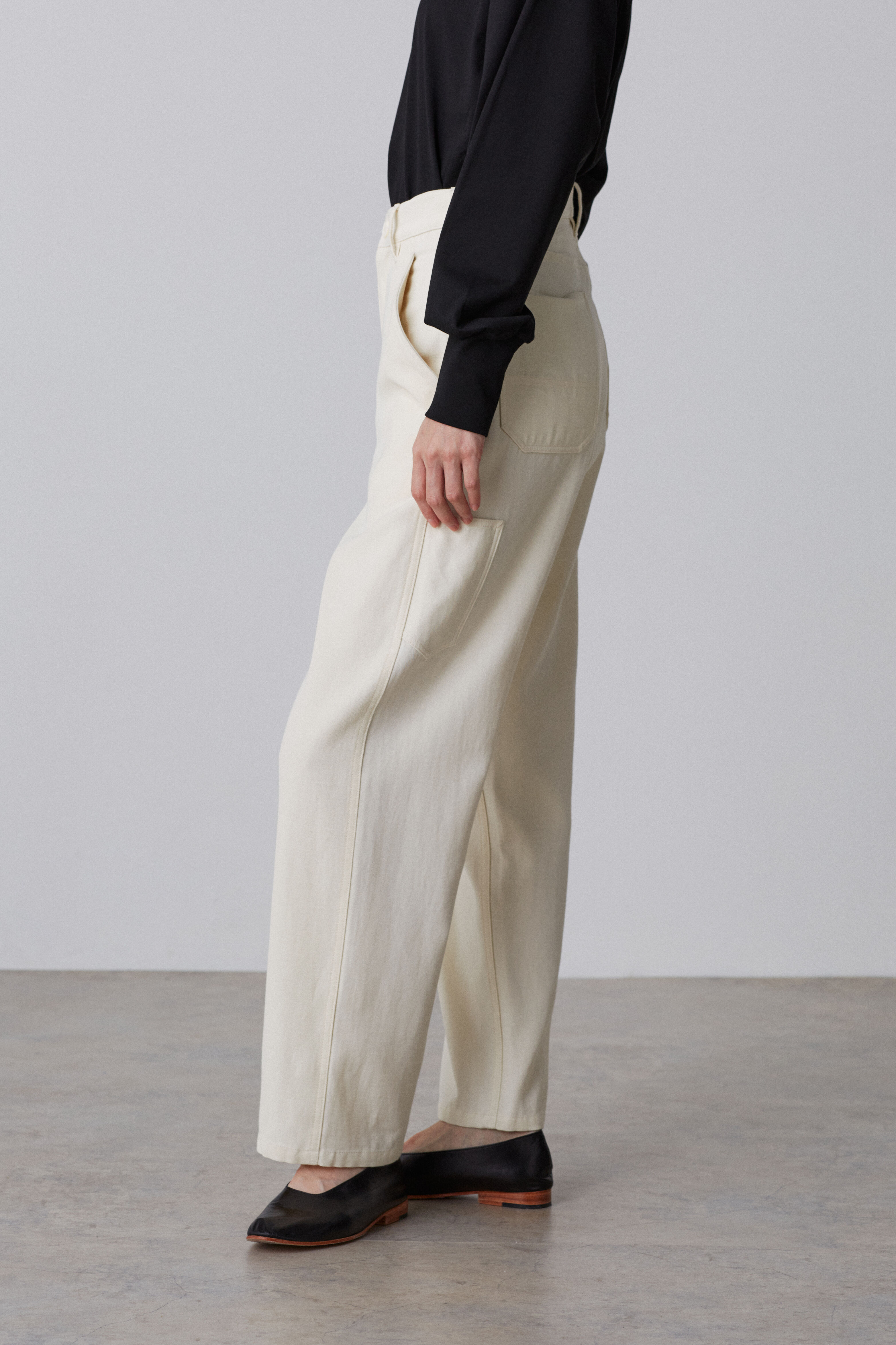YLEVE 「YLEVE / VISCOSE COTTON PAINTER TROUSERS」|その他|