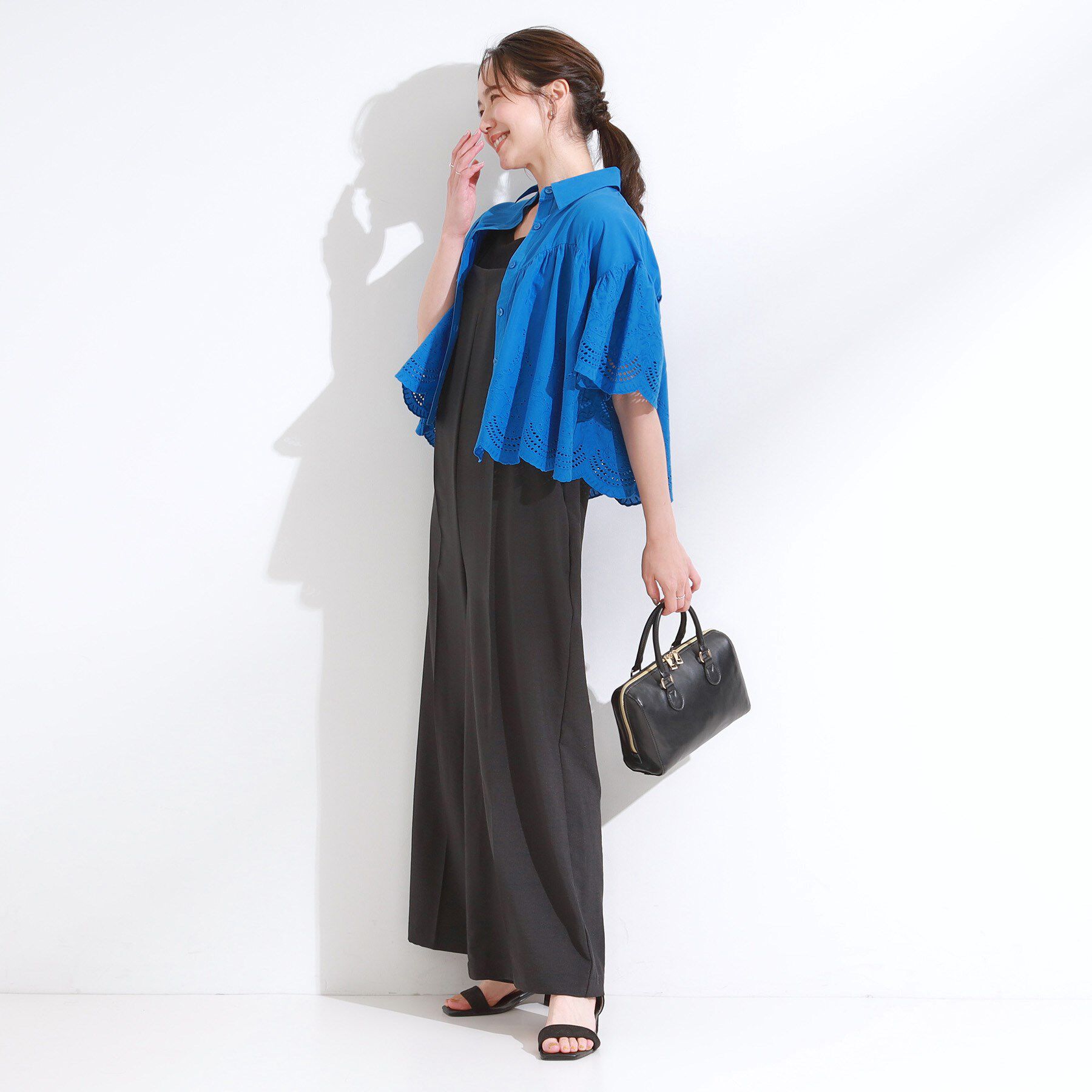 SHOO･LA･RUE「コーデの主役になる スカラップレースブラウス」|シャツ・ブラウス|