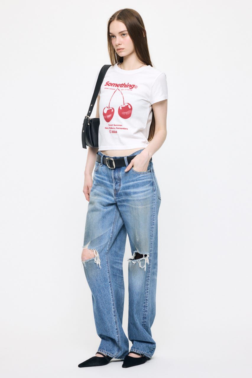 MOUSSY「JN CHERRY TEE」|Tシャツ・カットソー|