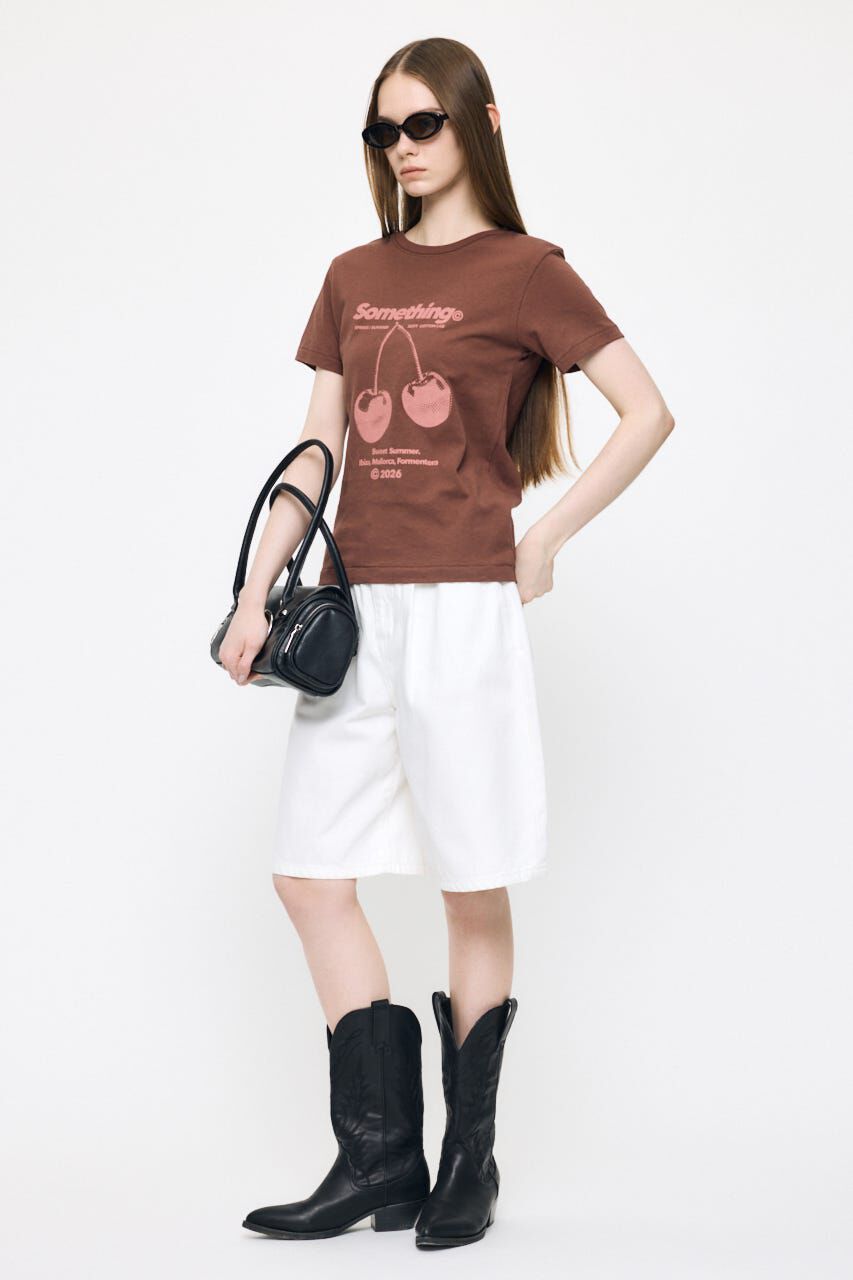 MOUSSY「JN CHERRY TEE」|Tシャツ・カットソー|