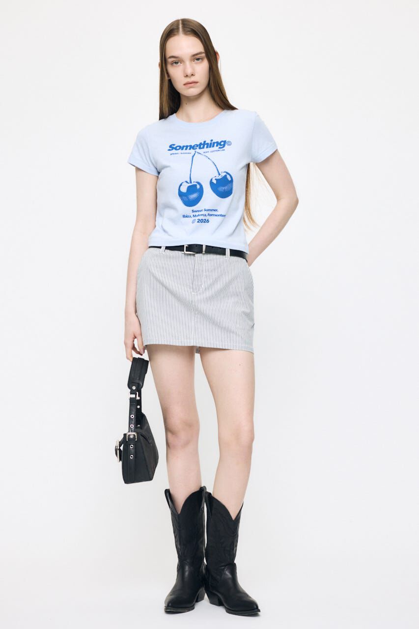 MOUSSY「JN CHERRY TEE」|Tシャツ・カットソー|