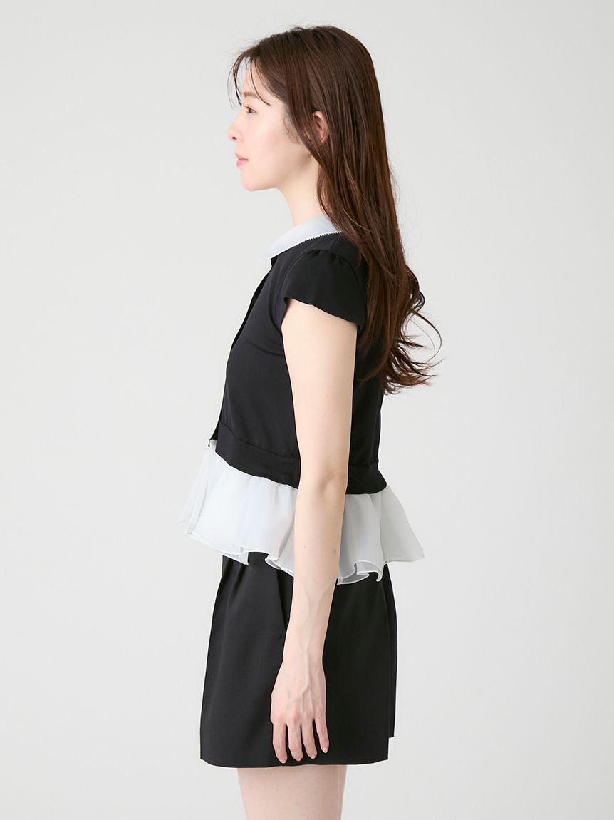 CELFORD「【WEB限定カラー】デタッチャブルペプラムカーディガン」|カーディガン|