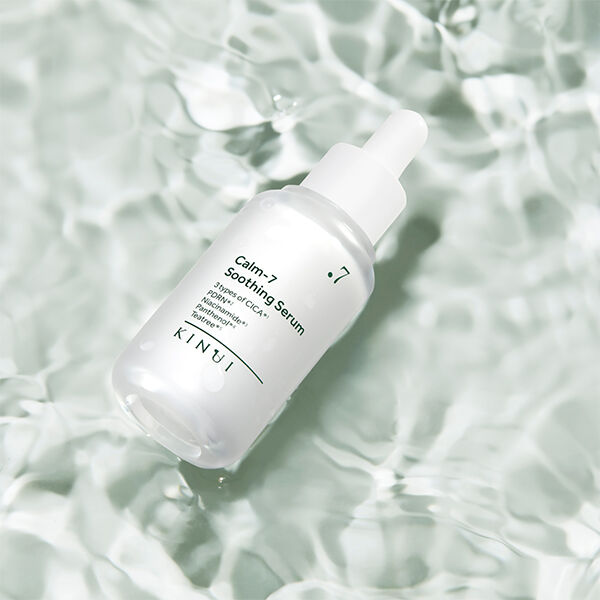  「KINUI カームセブンスージングセラム さらさら、しっとり (30ml)」|美容液・オイル・クリーム|