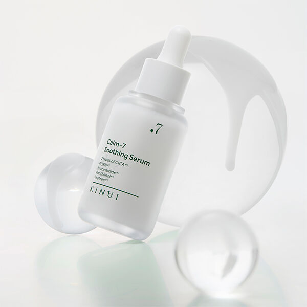  「KINUI カームセブンスージングセラム さらさら、しっとり (30ml)」|美容液・オイル・クリーム|