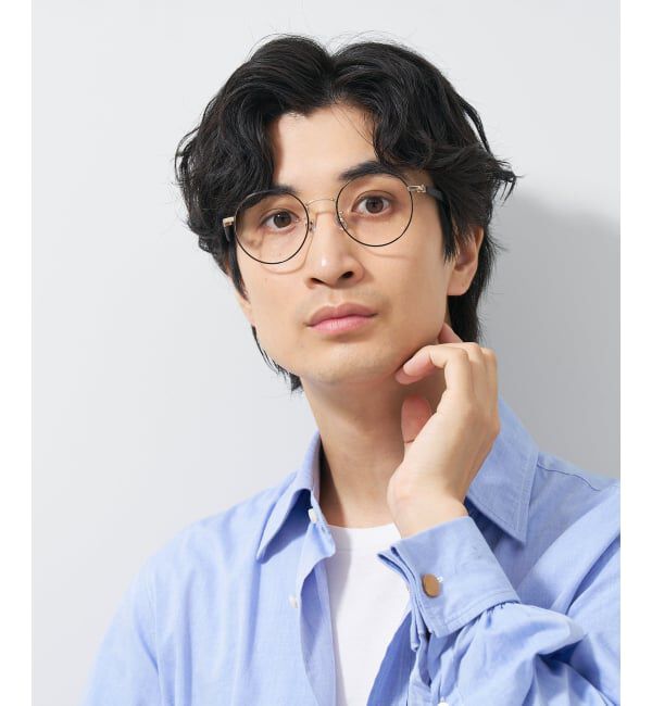  「ボストン型 メガネ | 中顔面短縮みえメガネ ラバーテンプル 伊達メガネ Zoff｜FASHION レンズ交換券付」|メガネ|