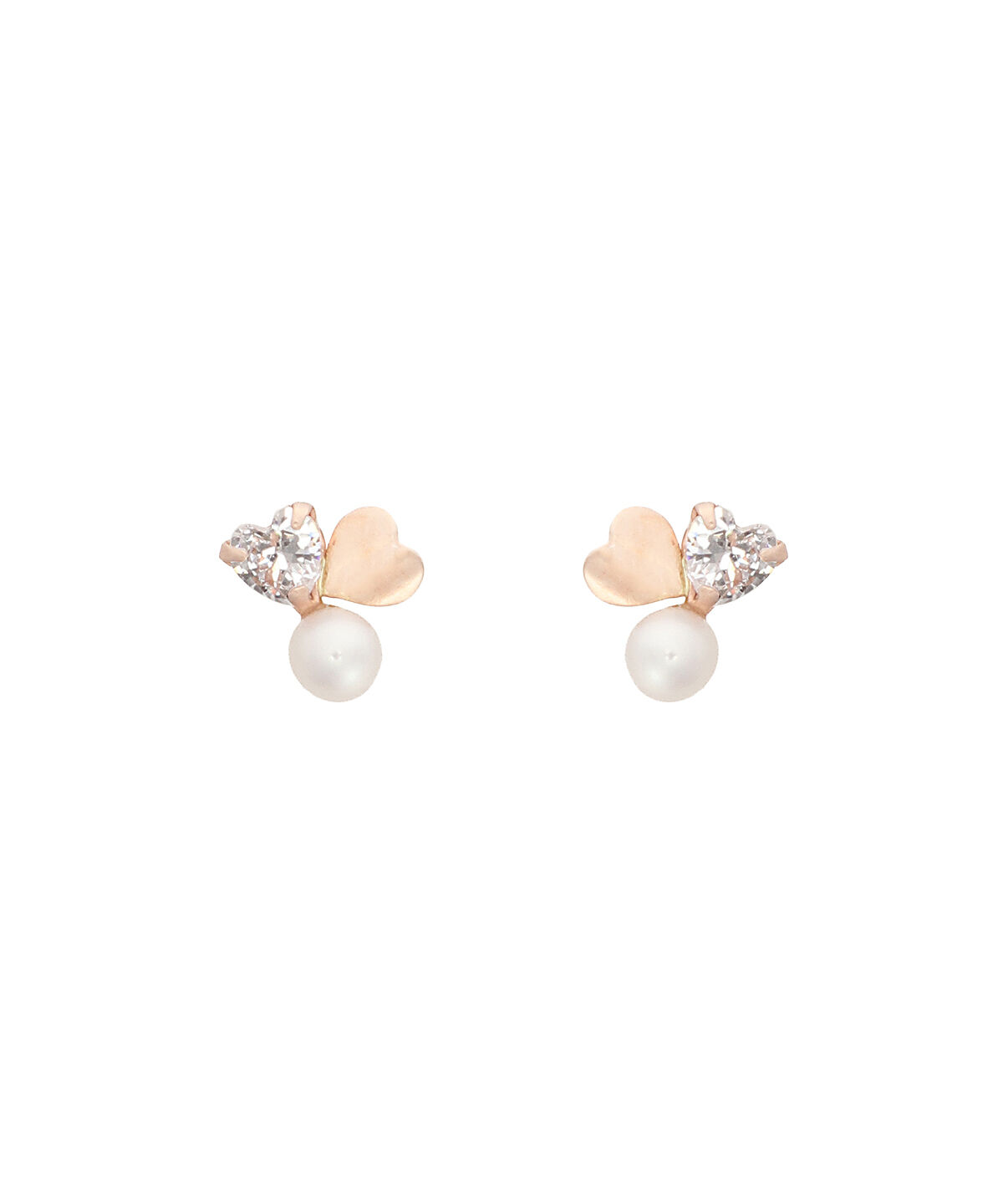 Samantha Tiara「K10PG ハートピアス」|ピアス|K10 PG