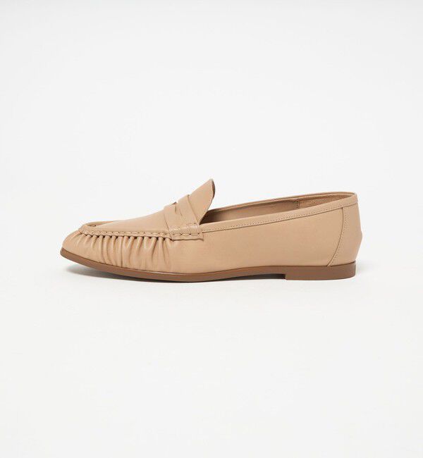 ODETTE E ODILE「ソフトモカシンローファー フラット10&uarr;」|ローファー|BEIGE