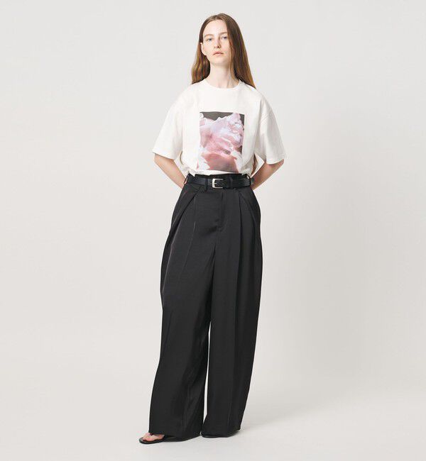 AEWEN MATOPH「＜AEWEN MATOPH＞サテンインタックパンツ ‐ ウォッシャブル - 」|その他|