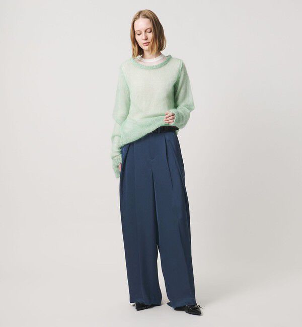 AEWEN MATOPH「＜AEWEN MATOPH＞サテンインタックパンツ ‐ ウォッシャブル - 」|その他|