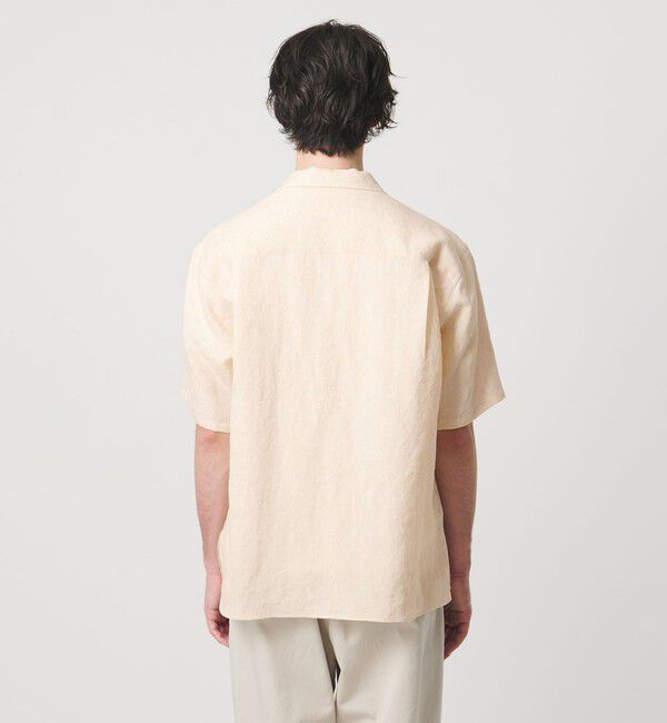 UNITED ARROWS「＜District＞リネン オックスフォード オープンカラーシャツ」|シャツ・ブラウス|