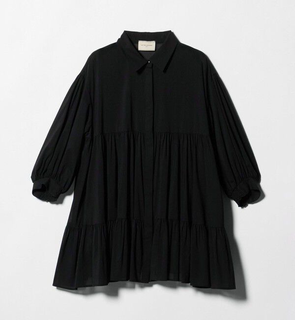UNITED ARROWS「ボイル ティアード チュニック」|シャツ・ブラウス|