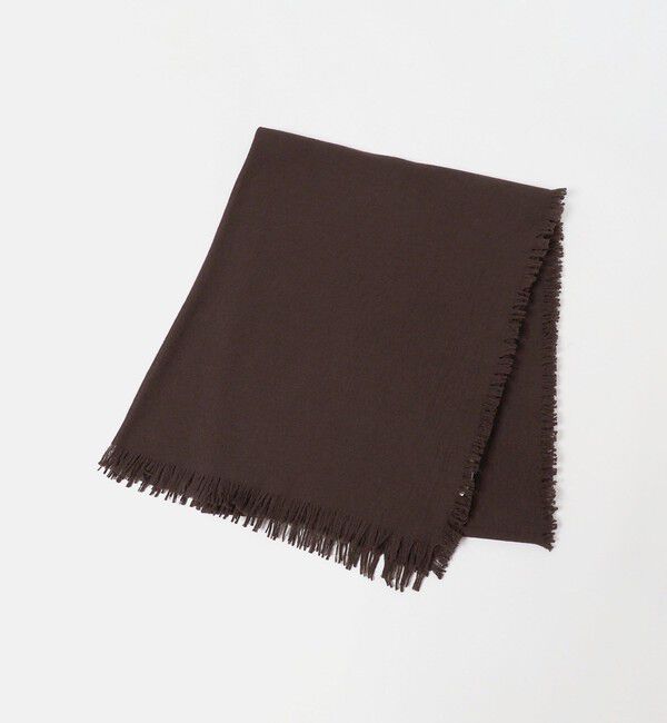 UNITED ARROWS「＜ASAUCE MELER＞AIRY ストール」|ストール|DK.BROWN