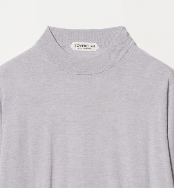 UNITED ARROWS「＜SOVEREIGN＞ハイゲージ モックネック ニット」|ニット・セーター|