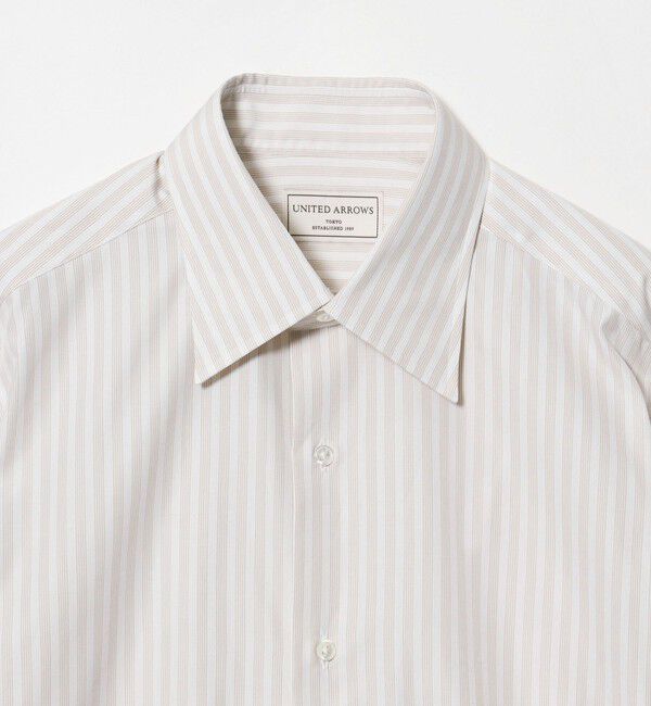 UNITED ARROWS「THOMAS MASON ファンシーストライプ レギュラーカラーシャツ」|シャツ・ブラウス|