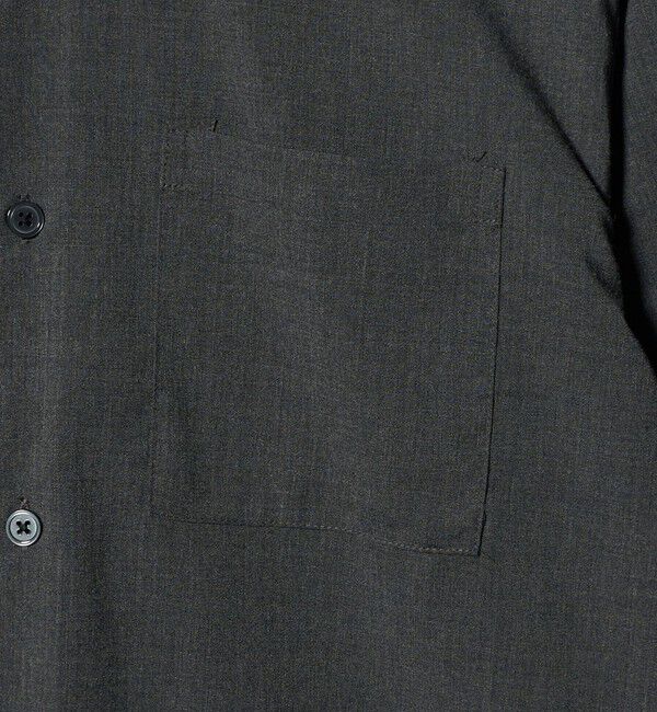 UNITED ARROWS green label relaxing「【WEB限定】JUST fit ウールライク シャツ -横ストレッチ-」|シャツ・ブラウス|