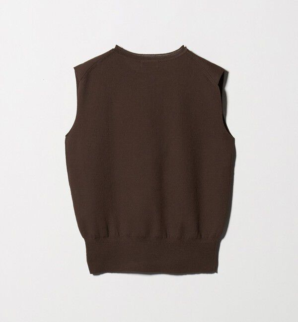 UNITED ARROWS green label relaxing「ブライトシアー ノースリーブ ニット」|ニット・セーター|