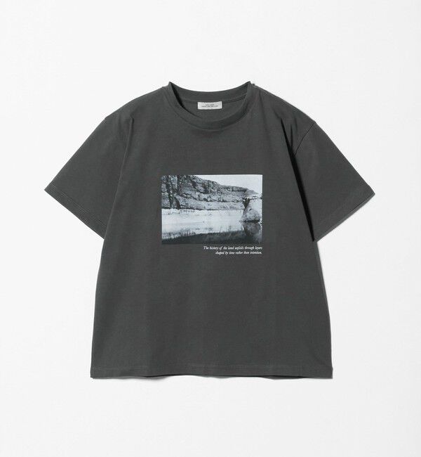 UNITED ARROWS green label relaxing「ロゴ ショートスリーブ Tシャツ」|Tシャツ・カットソー|