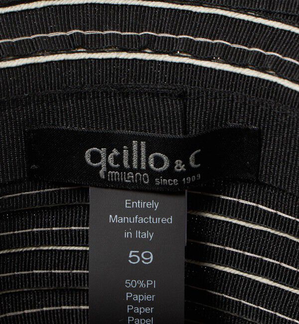 UNITED ARROWS green label relaxing「＜GRILLO＞ボーダー ハット」|ハット|