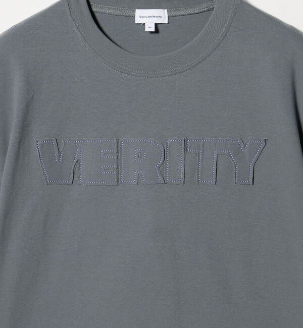 UNITED ARROWS green label relaxing「ロゴ アップリケ Tシャツ / キッズ 140cm-160cm」|Tシャツ・カットソー|