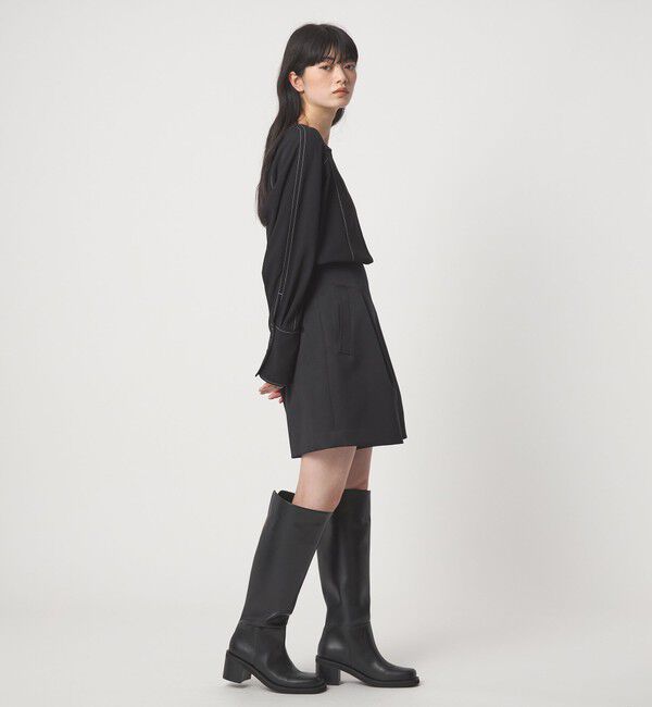 EMMEL REFINES「＜EMMEL REFINES＞EM ハイショク ステッチ 2WAY ブラウス」|シャツ・ブラウス|