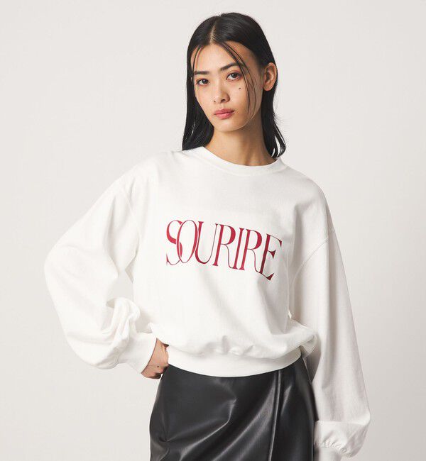 EMMEL REFINES「＜EMMEL REFINES＞EM ロゴ ボクシー スウェット」|Tシャツ・カットソー|