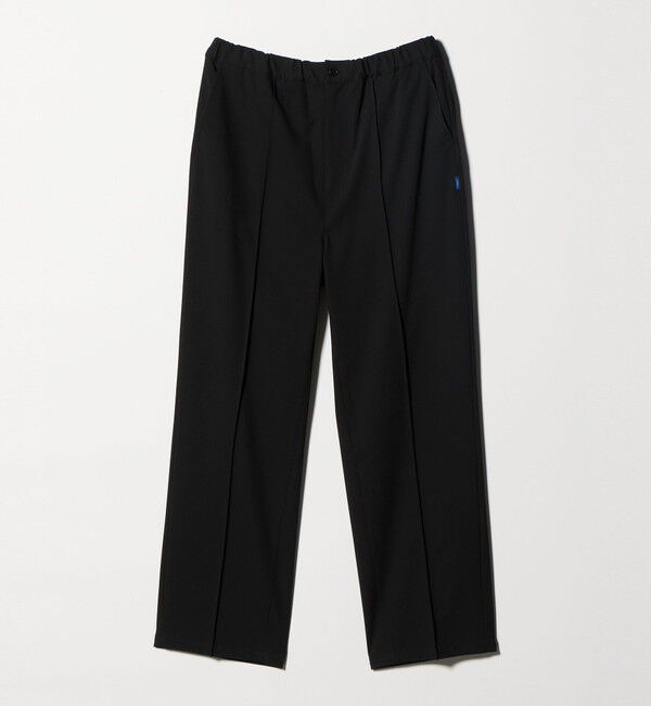NICE WEATHER「＜NICE WEATHER＞ピンタック イージーパンツ」|スラックス|BLACK