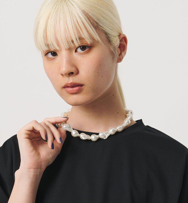 BEAUTY&YOUTH UNITED ARROWS「バロックパールモチーフ ネックレス」|ネックレス|