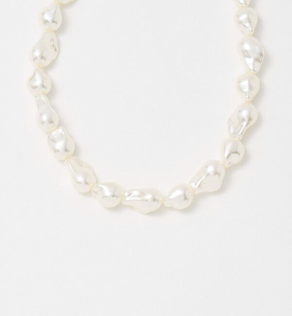 BEAUTY&YOUTH UNITED ARROWS「バロックパールモチーフ ネックレス」|ネックレス|