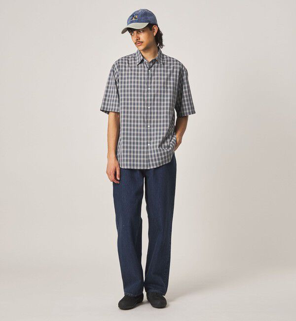 STEVEN ALAN「＜Steven Alan＞ オンブレー チェック レギュラーカラー シャツ」|シャツ・ブラウス|