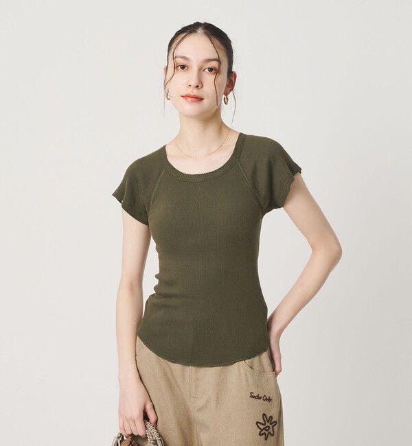 BEAUTY&YOUTH UNITED ARROWS「【別注】＜PALM＞バックオープン トップス」|Tシャツ・カットソー|