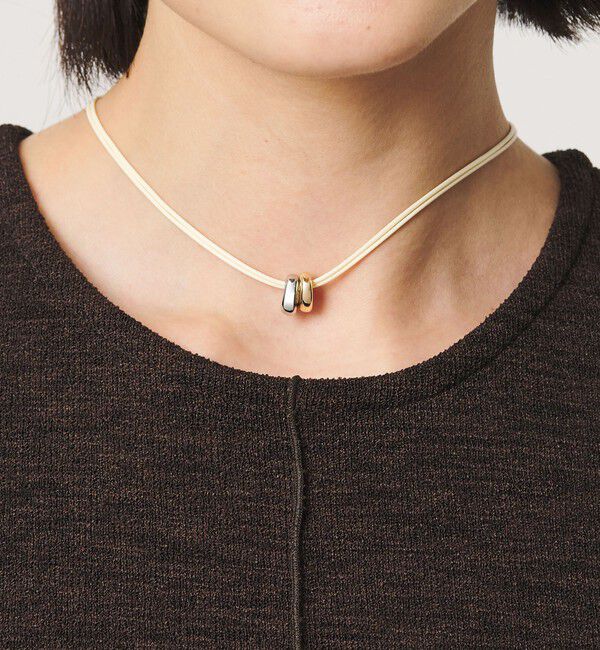 BEAUTY&YOUTH UNITED ARROWS「リング コード チョーカー」|ネックレス|