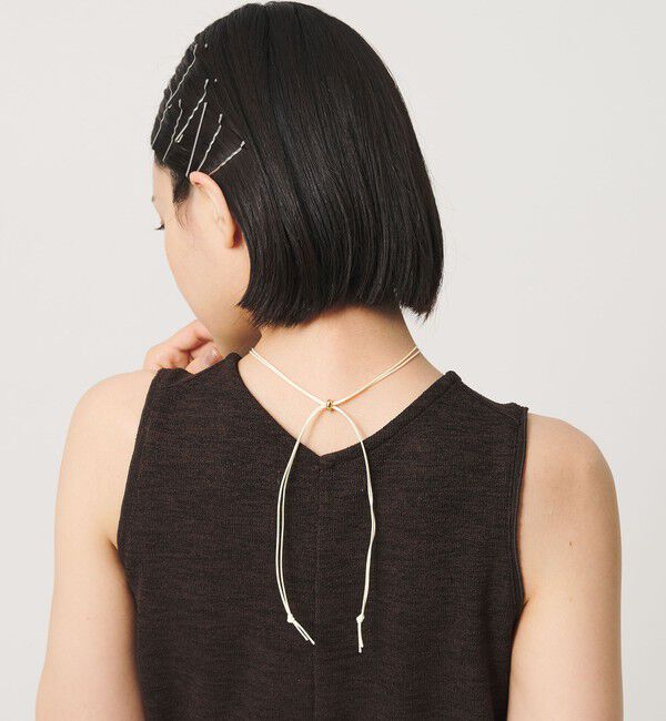 BEAUTY&YOUTH UNITED ARROWS「リング コード チョーカー」|ネックレス|