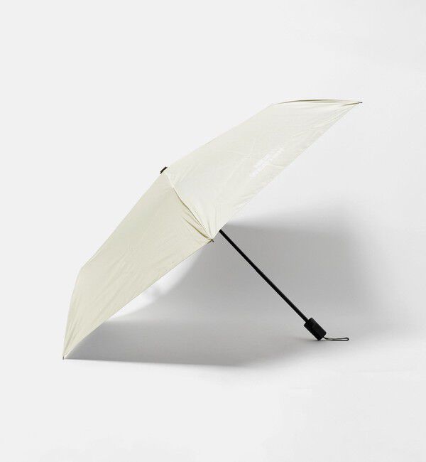 NICE WEATHER「＜NICE WEATHER＞コンパクト アンブレラ 晴雨兼用」|傘|BEIGE