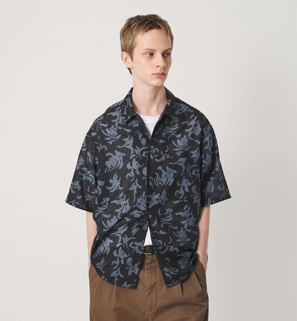 BEAUTY&YOUTH UNITED ARROWS「ロンシャン シアー キャンプカラー シャツ GRANDE型」|シャツ・ブラウス|