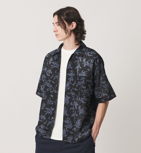 BEAUTY&YOUTH UNITED ARROWS「ロンシャン シアー キャンプカラー シャツ GRANDE型」|シャツ・ブラウス|