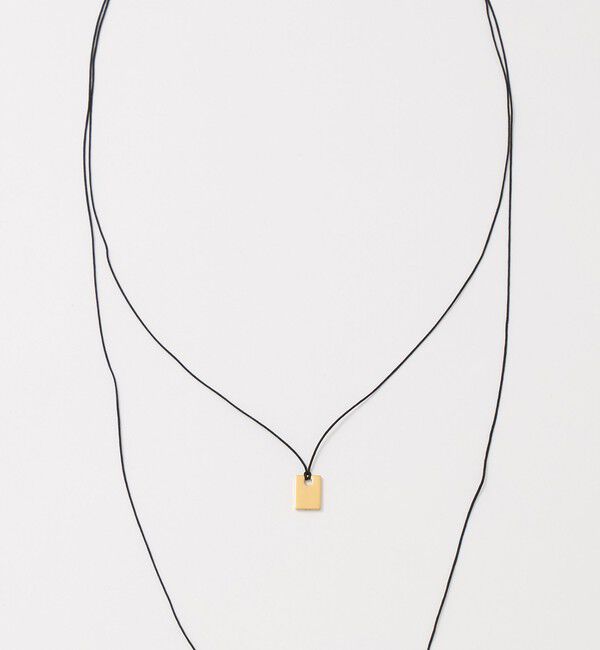BEAUTY&YOUTH UNITED ARROWS「＜SOAC＞Rook Cord ネックレス」|ネックレス|