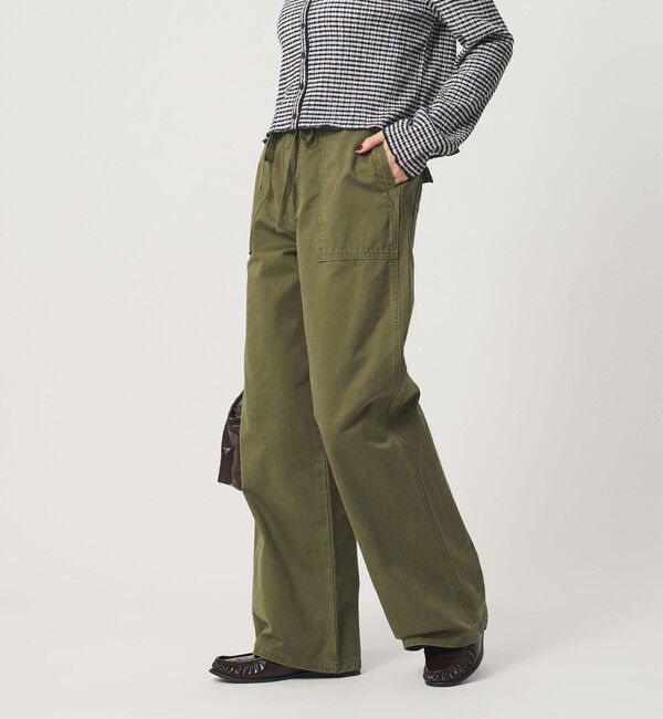 BEAUTY&YOUTH UNITED ARROWS「【WEB限定】コットン ベイカーイージーパンツ ウォッシャブル」|その他|