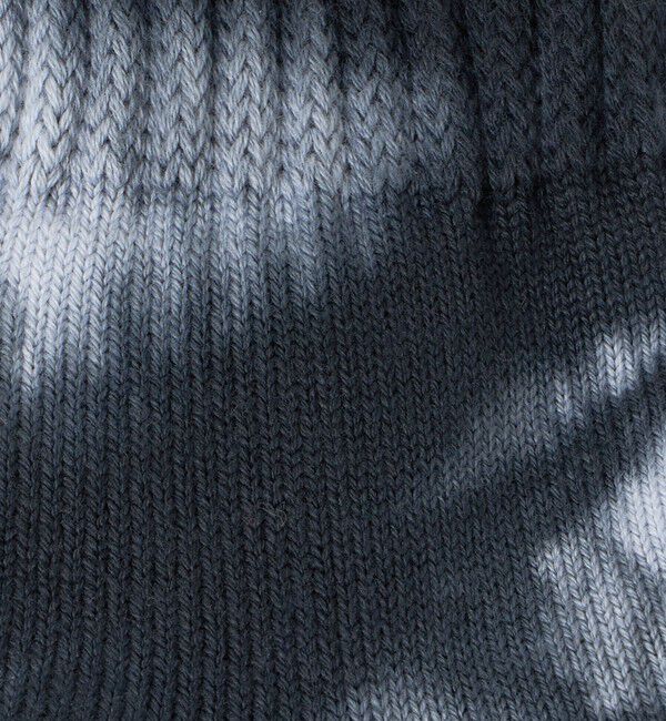 BEAUTY&YOUTH UNITED ARROWS「2ライン パイル クルー タイダイ ソックス」|ソックス|
